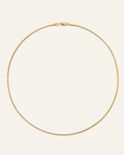 Mockberg Snake Kedja Halsband Guld