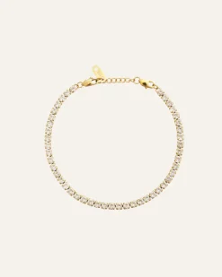 Mockberg Tennis Armband Guld