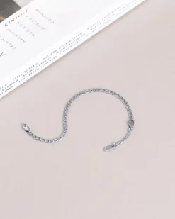 Mockberg Thin Figaro Armband Silver