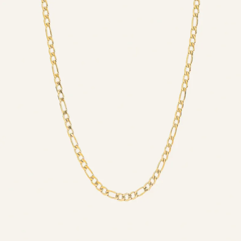 Mockberg Thin Figaro Halsband Guld