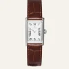 Mockberg Timeless Brown Leather Silver Watch MB0248