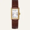 Mockberg Timeless Brown Leather Gold Watch MB0247