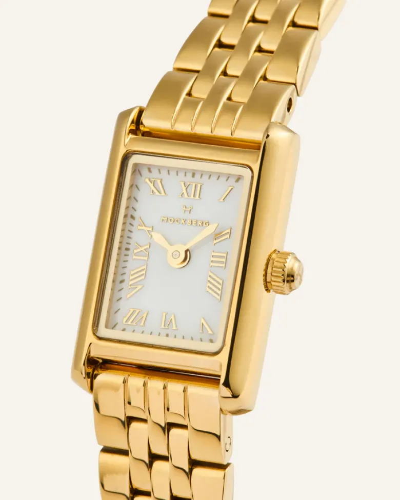 Mockberg Timeless Petite Klocka Guld MB1773