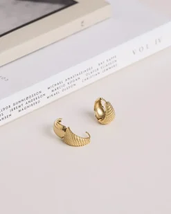 Mockberg Treasure Örhängen Medium Guld
