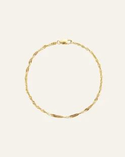 Mockberg Twirl Armband Guld