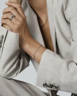 Mockberg Twirl Armband Silver