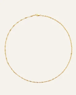 Mockberg Twirl Halsband Guld
