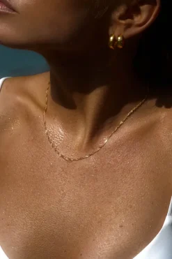 Mockberg Twirl Halsband Guld