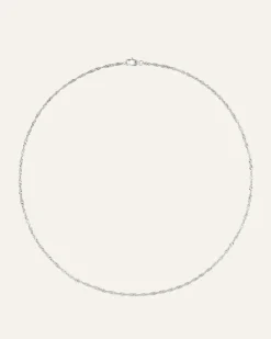 Mockberg Twirl Halsband Silver
