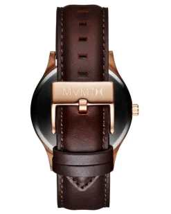MVMT 40 Series Rose Gold Brown D-MT01-BLBR