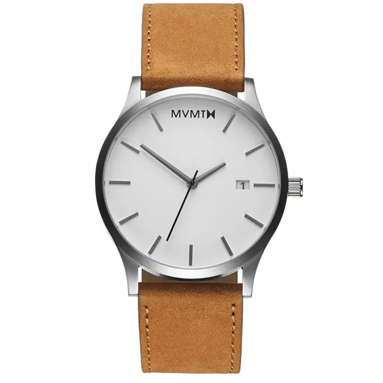 MVMT Classic White Tan D-L213.1L.331