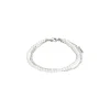 PILGRIM Baker Armband Vit/Silver 632316002