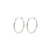 PILGRIM Sanne Mini Hoop Örhängen Silver 631716033