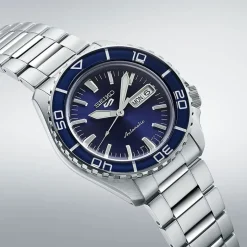 Seiko 5 Sports Automatic 42.5mm Bluetone Redux SRPK97K1