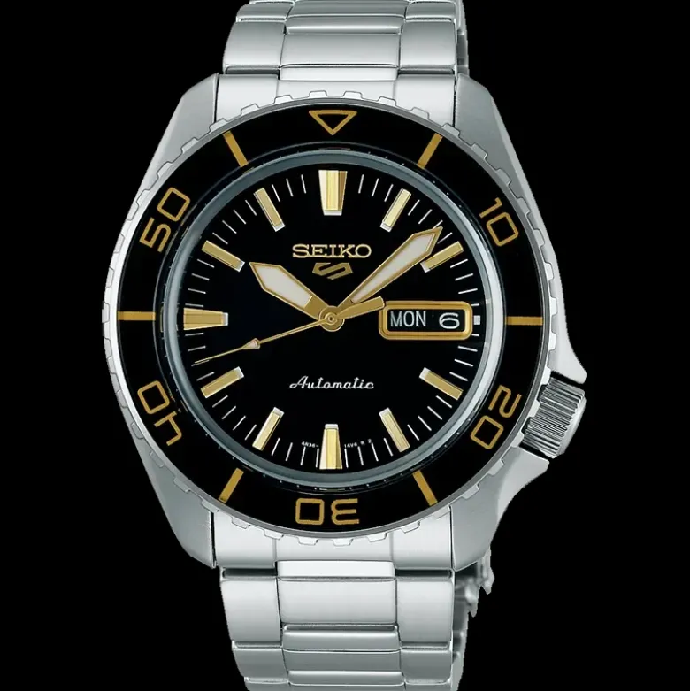 Seiko 5 Sports Automatic 42.5mm Blacktone Redux SRPK99K1