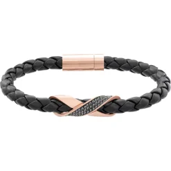 Swarovski Cross Signature Läder Armband 5115156