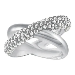 Swarovski Crystaldust Cross Grå Ring 5348408