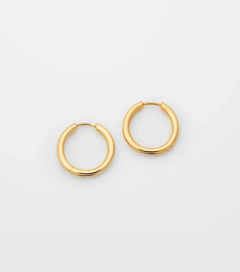 Syster P Beloved Fat Big Hoops Örhängen Guld