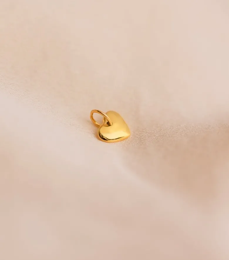 Syster P Beloved Guld Hjärta Hänge
