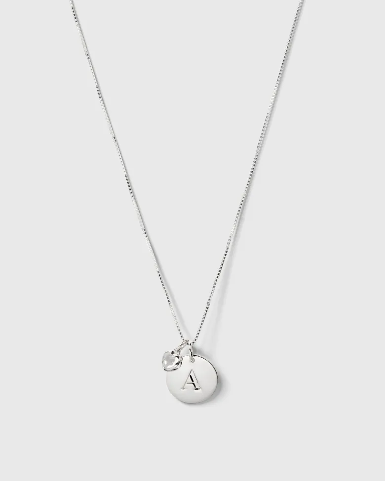 Syster P Beloved Heart Hänge Silver