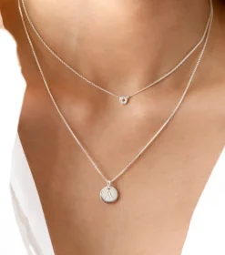 Syster P Beloved Kort Box Kedja Silver