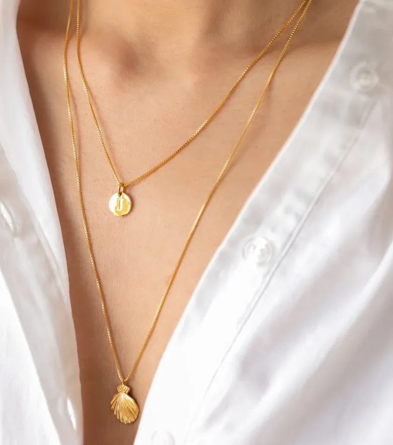 Syster P Beloved Kort Box Kedja Guld