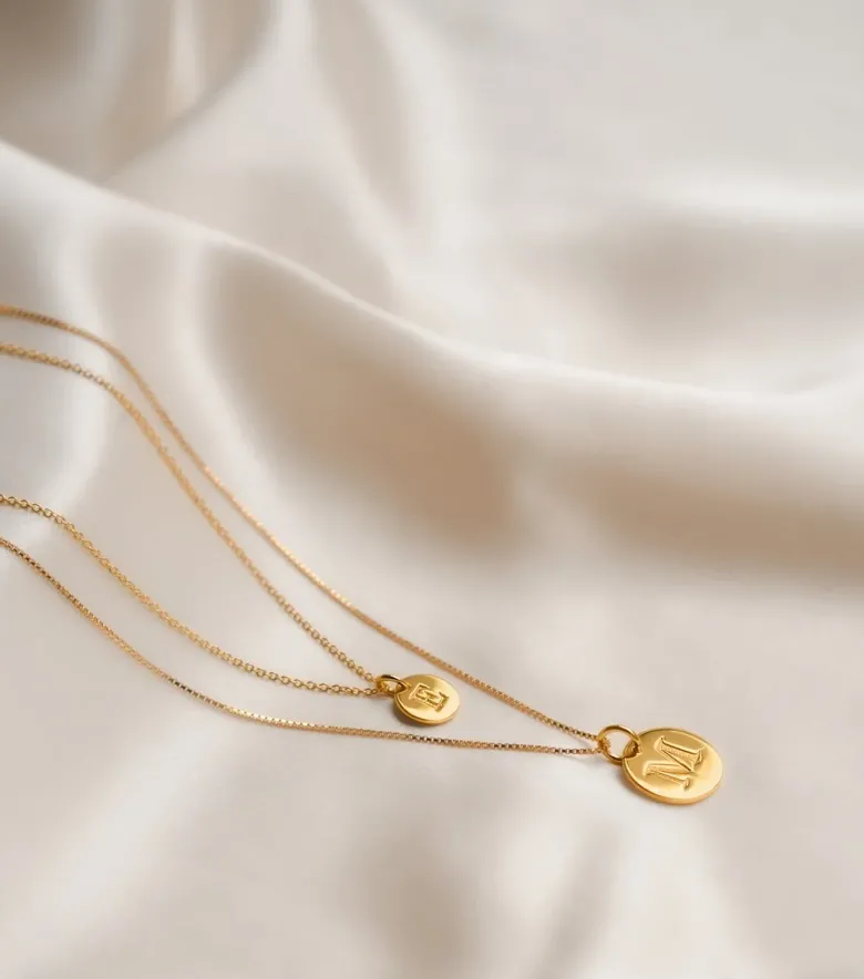 Syster P Beloved Kort Oval Kedja Guld