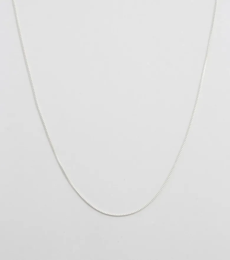 Syster P Beloved Medium Box Kedja Silver