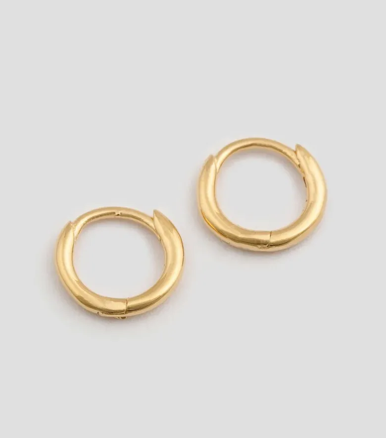 Syster P Beloved Mini Hoops Örhängen Guld