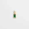 Syster P Beloved Squared Hänge Green Onyx Guld