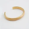 Syster P Bolded Bangle Armband Guld