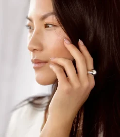 Syster P Bolded Big Ring Silver