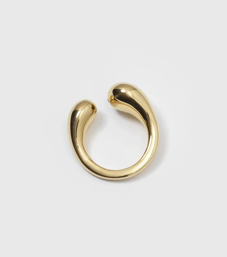 Syster P Bolded Drops Ring Guld
