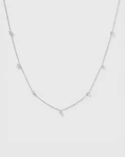 Syster P Celestia Halsband Silver