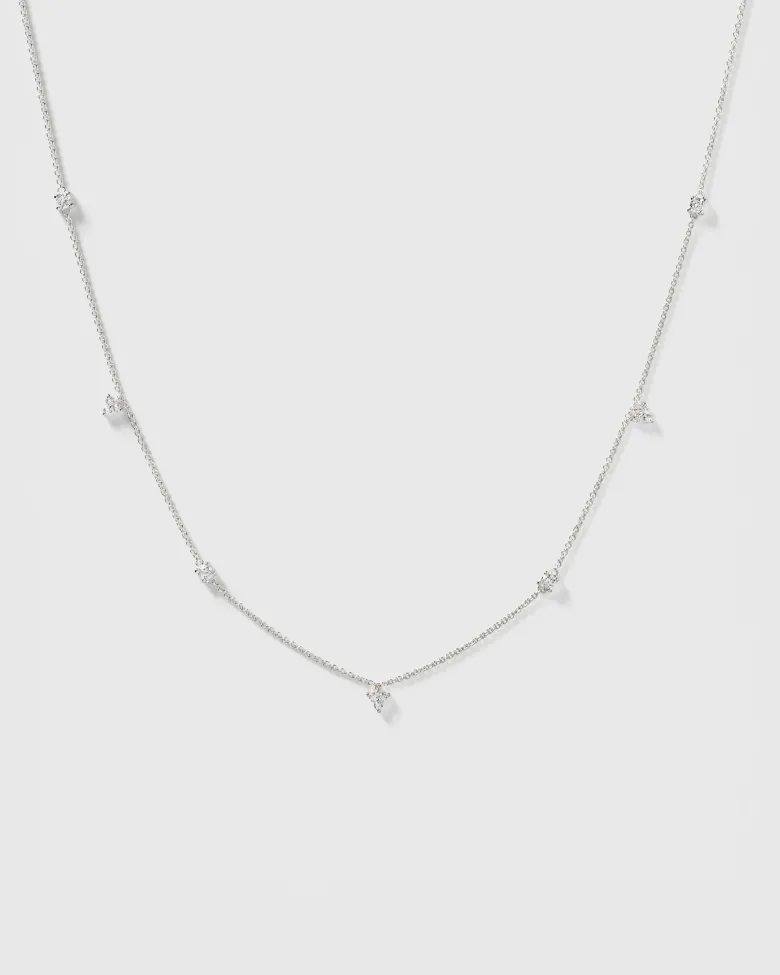 Syster P Celestia Halsband Silver
