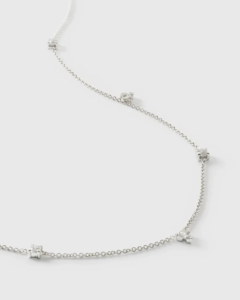 Syster P Celestia Halsband Silver