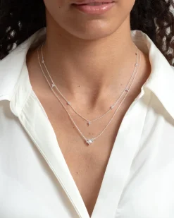Syster P Celestia Halsband Silver