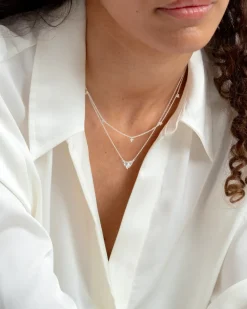 Syster P Celestia Halsband Silver