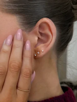 Syster P Celestia Small Studs Guld
