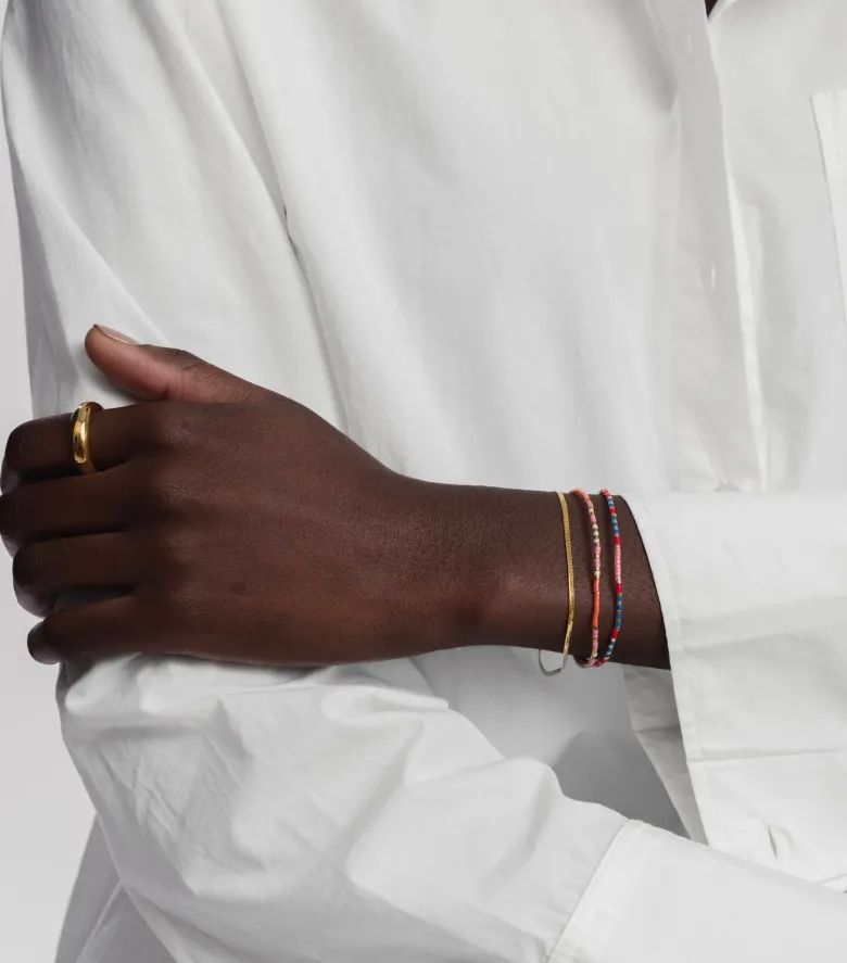 Syster P Code Armband Guld KEEP GOING