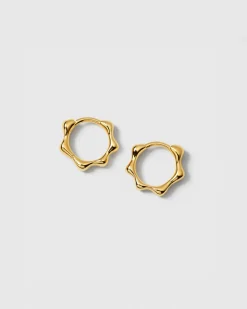 Syster P Florentina Small Hoops Guld