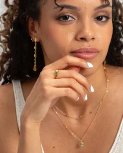 Syster P Florentina Small Hoops Guld