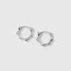 Syster P Florentina Small Hoops Silver