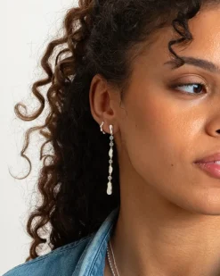 Syster P Florentina Small Hoops Silver