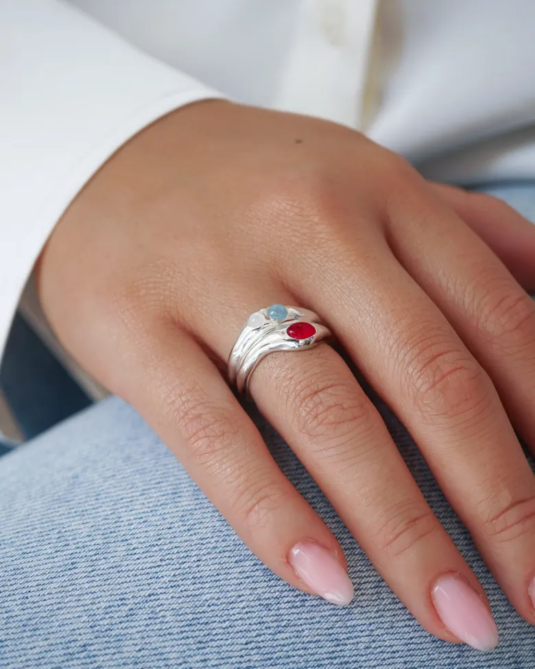 Syster P Floretina Ring Silver