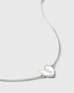 Syster P Friends Heart Armband Silver