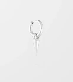Syster P Juno Single Hoop Örhänge Silver