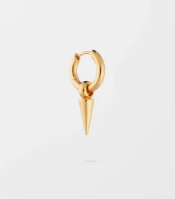 Syster P Juno Single Hoop Örhänge Guld