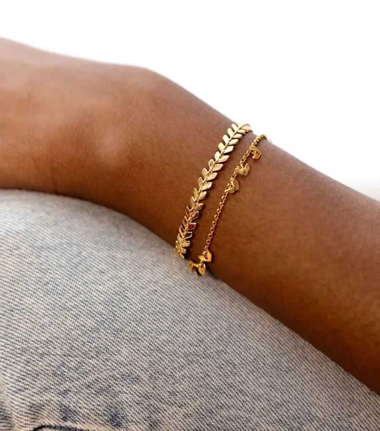 Syster P Layers Bianca Armband Guld