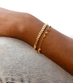 Syster P Layers Olivia Armband Guld